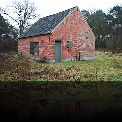 Molenhuis gerestaureerd bakhuis foto 2009